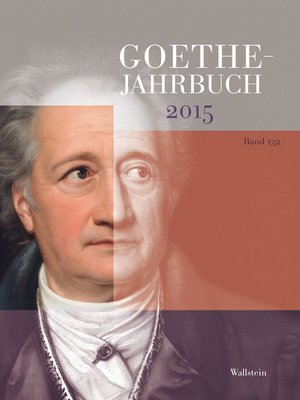 cover image of Goethe-Jahrbuch 132, 2015